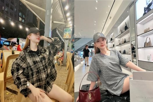 Poster of Phim sex gái xinh Hương Giang sáng sắm đồ tối đi đụ